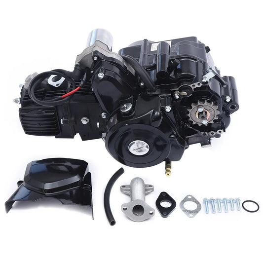 125cc 4 stroke ATV Engine Motor Semi Auto w/Reverse Electric Start  for ATVs, GO Karts
