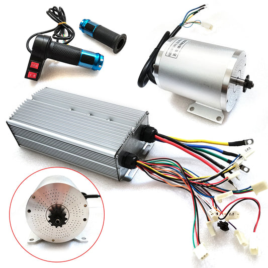 2000W/3000W Brushless Electric  Go-Kart Motor Controller For Electric Bicycle Scooter Go Kart DC 60V/72V